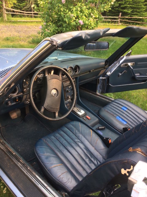 1972 Blue Mercedes-Benz SL-Class