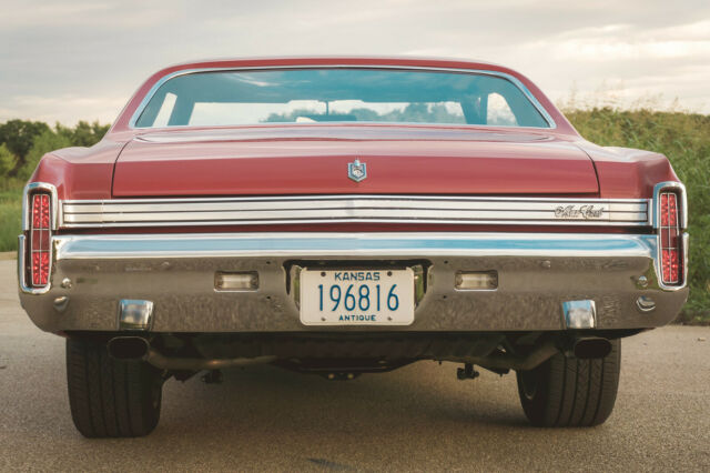 1972 Red Chevrolet Monte Carlo Coupe