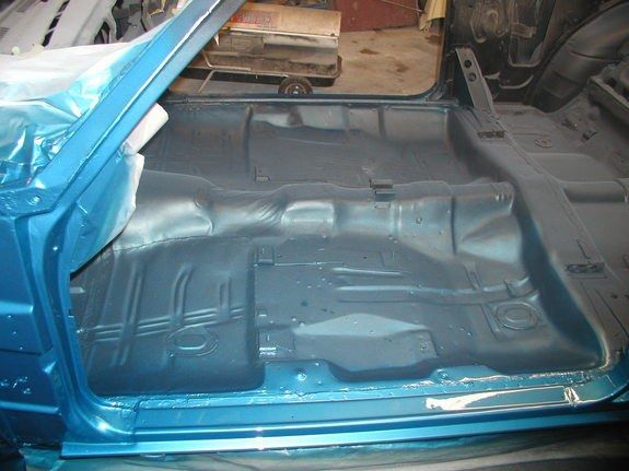 1972 Viking Blue with White Stripes Oldsmobile 442