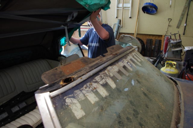 1972 Blue Oldsmobile 442 Convertible