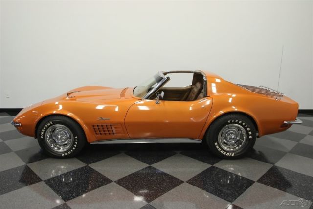 1972 Orange Chevrolet Corvette