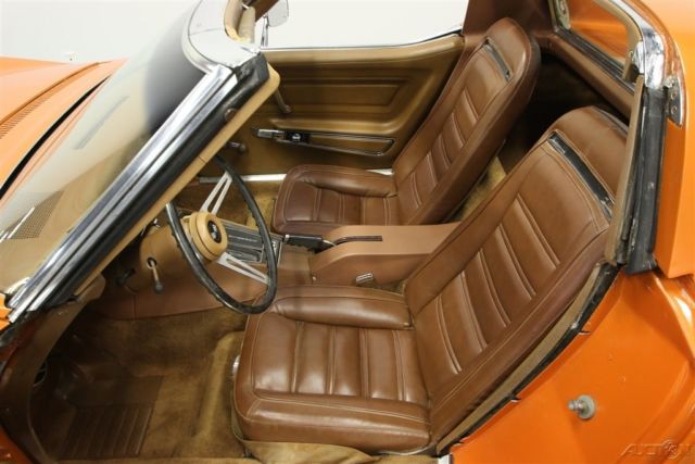 1972 Orange Chevrolet Corvette