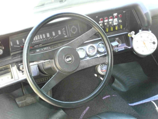 1972 Orange Chevrolet Chevelle Coupe