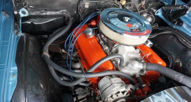 1972 Blue Chevrolet Chevelle