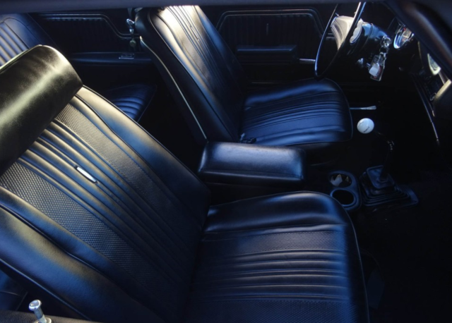 1972 Blue Chevrolet Chevelle