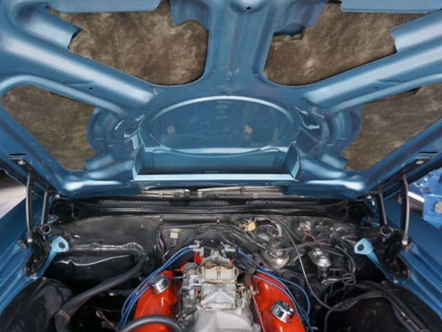 1972 Blue Chevrolet Chevelle