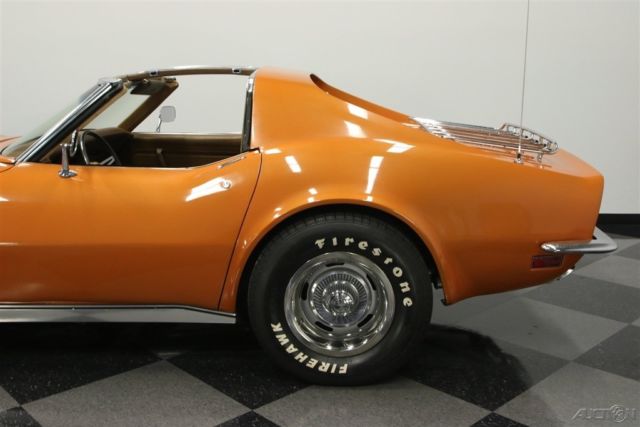 1972 Orange Chevrolet Corvette