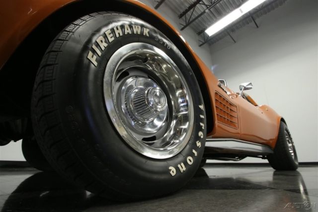 1972 Orange Chevrolet Corvette