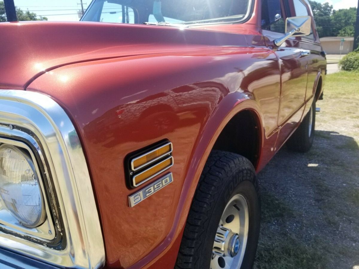 1972 Orange Chevrolet Blazer SUV