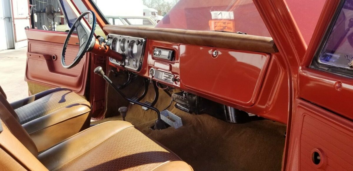 1972 Orange Chevrolet Blazer SUV