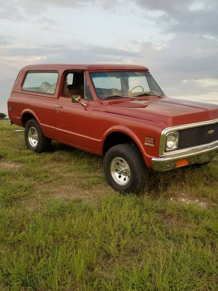 1972 Orange Chevrolet Blazer SUV