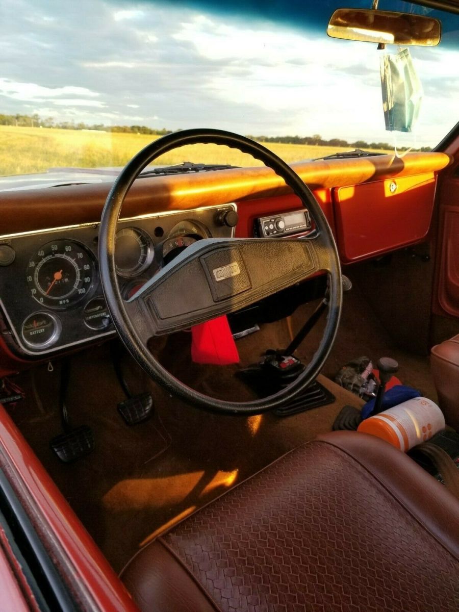 1972 Orange Chevrolet Blazer SUV