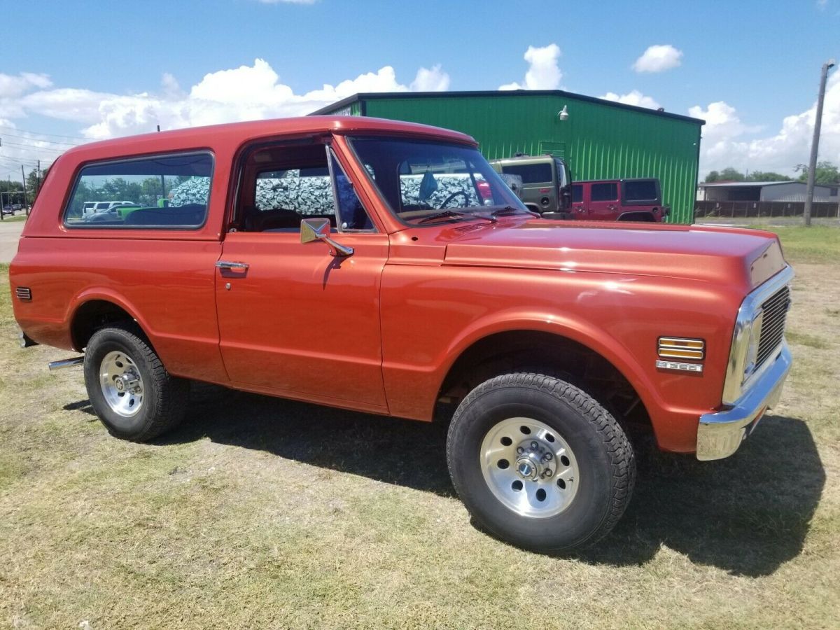 1972 Orange Chevrolet Blazer SUV
