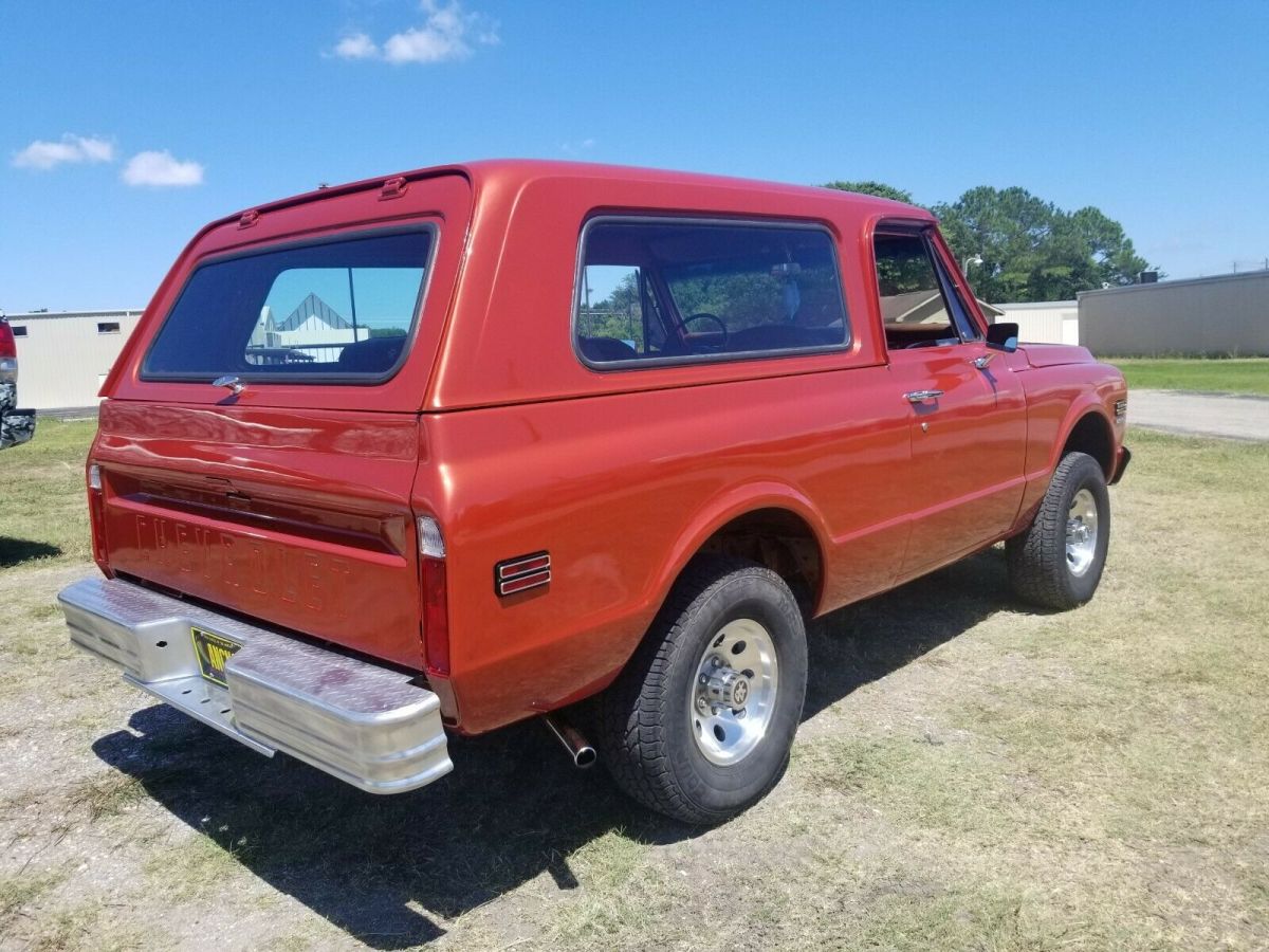 1972 Orange Chevrolet Blazer SUV