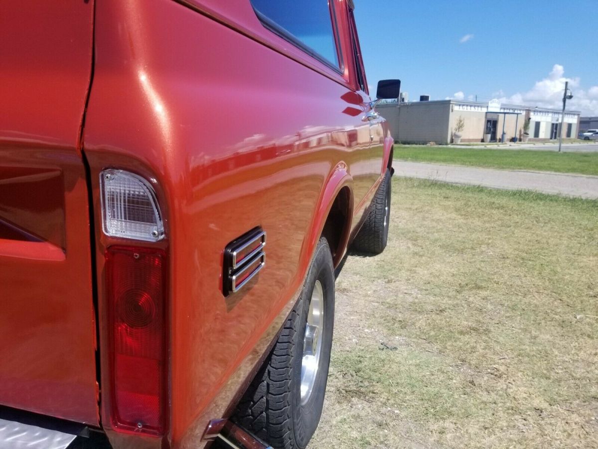 1972 Orange Chevrolet Blazer SUV