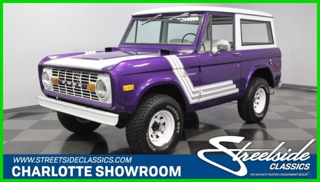 1972 Purple Ford Bronco