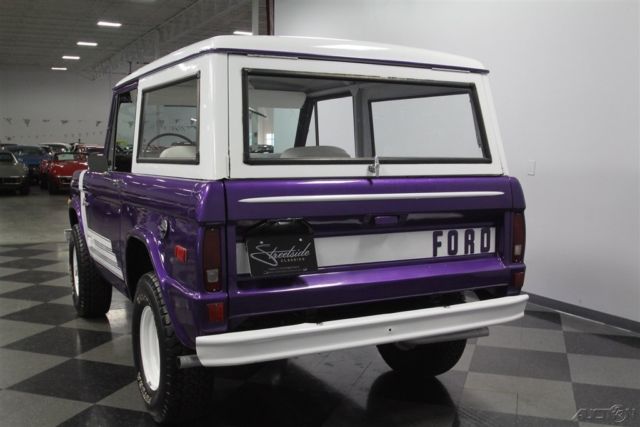 1972 Purple Ford Bronco