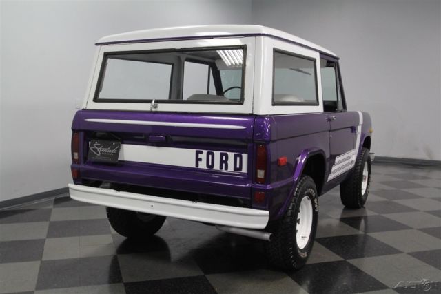 1972 Purple Ford Bronco