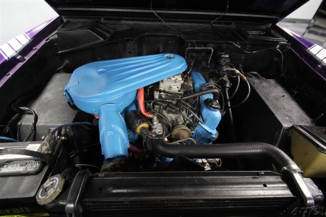 1972 Purple Ford Bronco