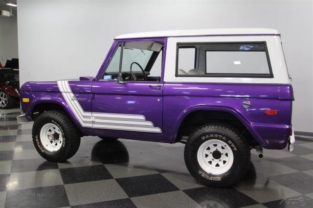 1972 Purple Ford Bronco