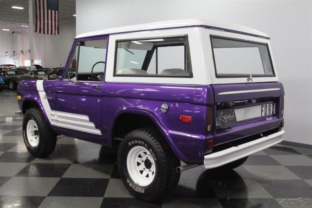 1972 Purple Ford Bronco