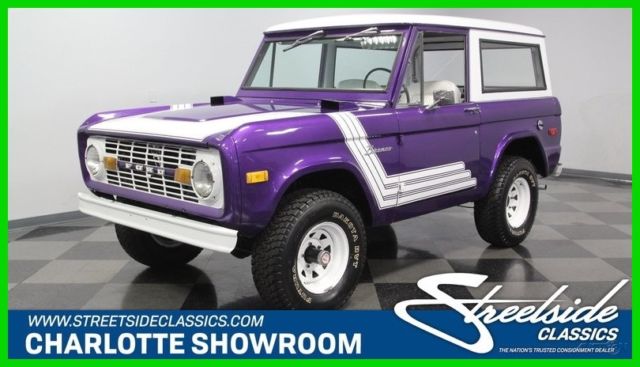 1972 Purple Ford Bronco