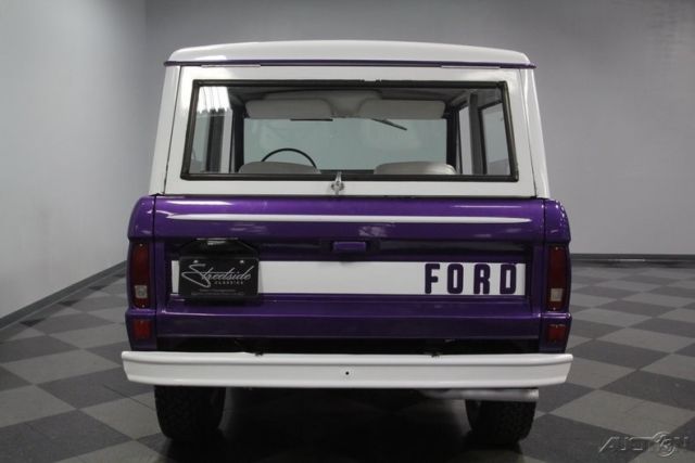 1972 Purple Ford Bronco