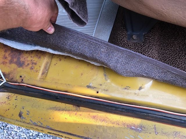 1972 Gold Chevrolet Blazer SUV