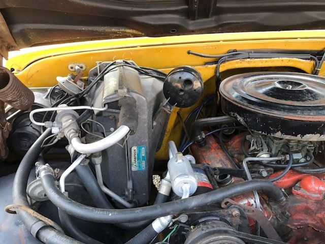 1972 Gold Chevrolet Blazer SUV