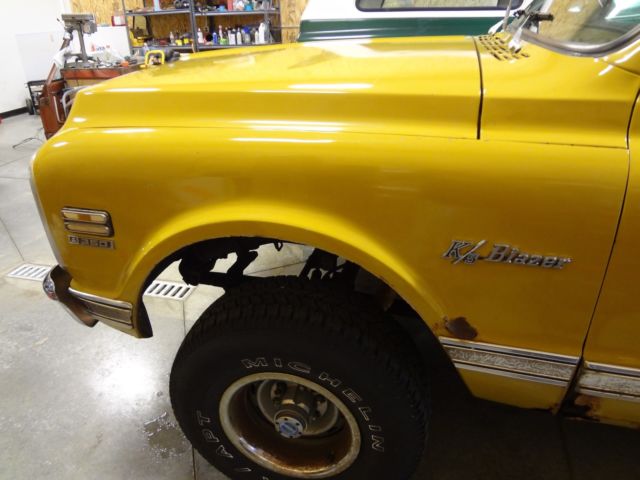 1972 Gold Chevrolet Blazer