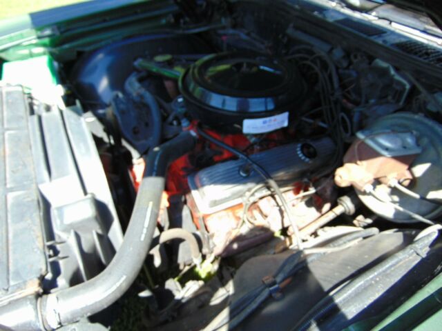 1972 Green Chevrolet El Camino pickup