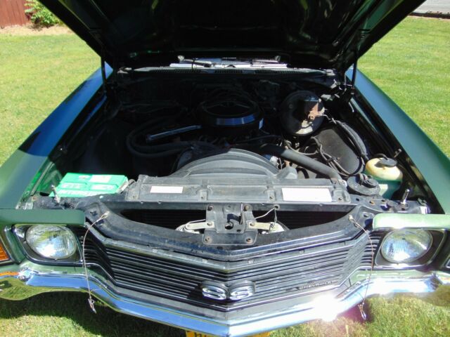 1972 Green Chevrolet El Camino pickup