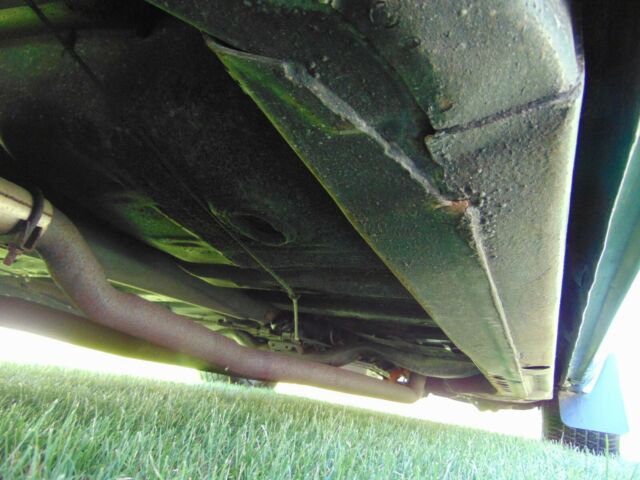 1972 Green Chevrolet El Camino pickup