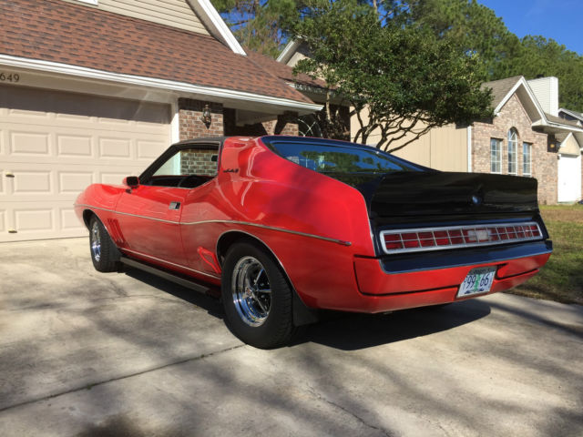 1972 Trans Am Red AMC Javelin Coupe