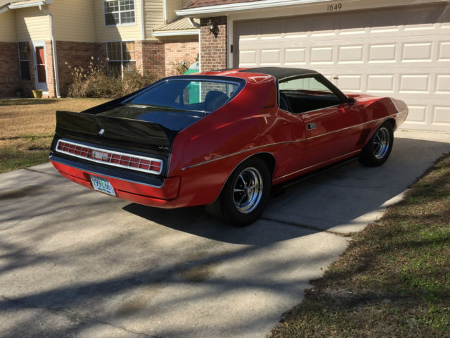 1972 Trans Am Red AMC Javelin Coupe