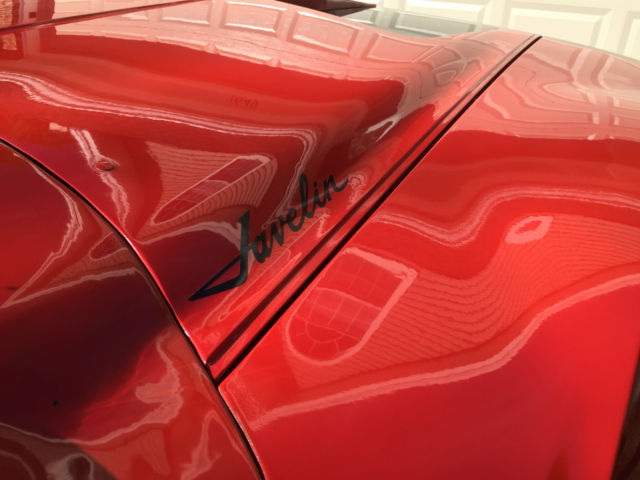 1972 Trans Am Red AMC Javelin Coupe