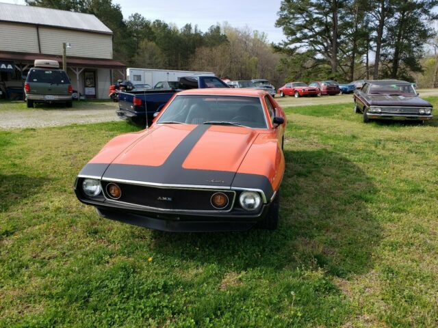 1972 Orange AMC AMX Coupe