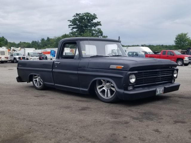1972 Black Ford F-100 Standard Cab Pickup