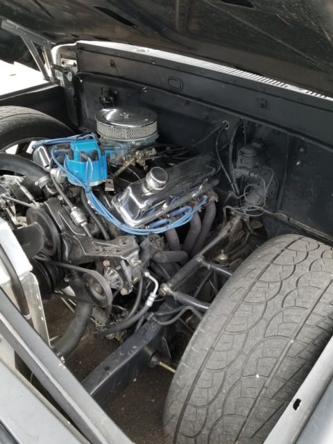 1972 Black Ford F-100 Standard Cab Pickup