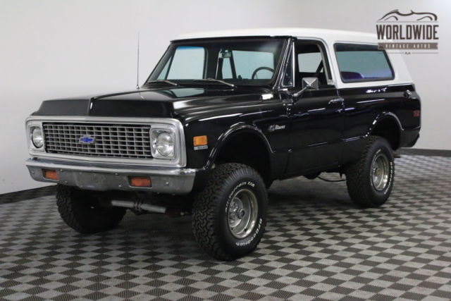 1972 Black Chevrolet Blazer