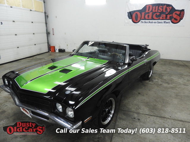 1972 Black Buick Skylark Convertible