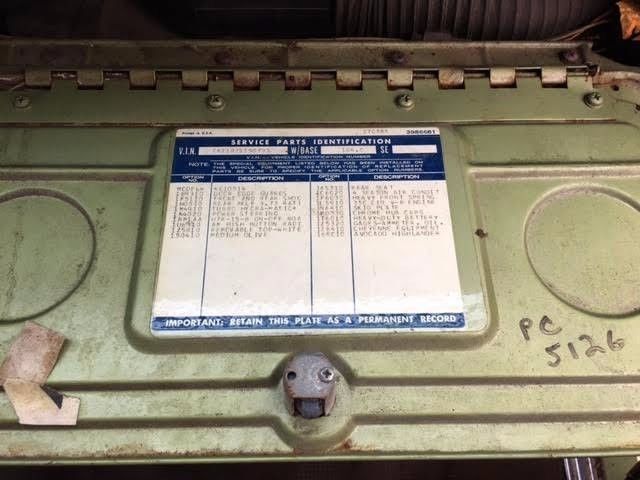 1972 Green Chevrolet Blazer