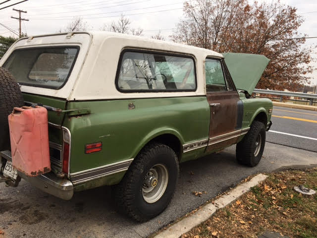1972 Green Chevrolet Blazer