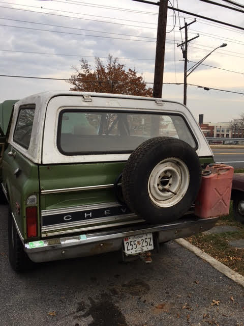 1972 Green Chevrolet Blazer