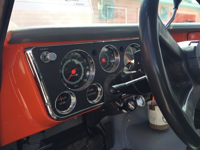 1972 Orange Chevrolet Blazer