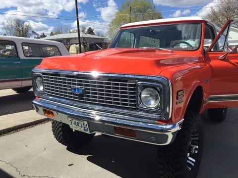 1972 Orange Chevrolet Blazer