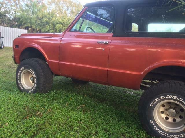 1972 Brown Chevrolet Blazer Convertible