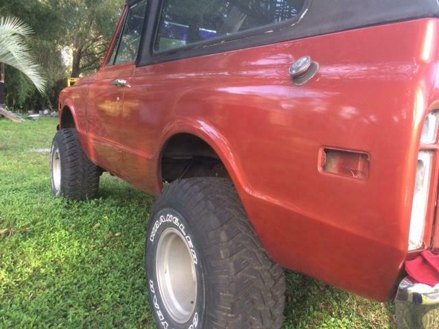 1972 Brown Chevrolet Blazer Convertible