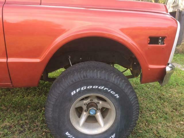 1972 Brown Chevrolet Blazer Convertible