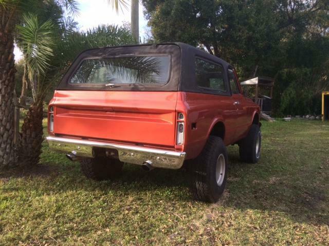1972 Brown Chevrolet Blazer Convertible